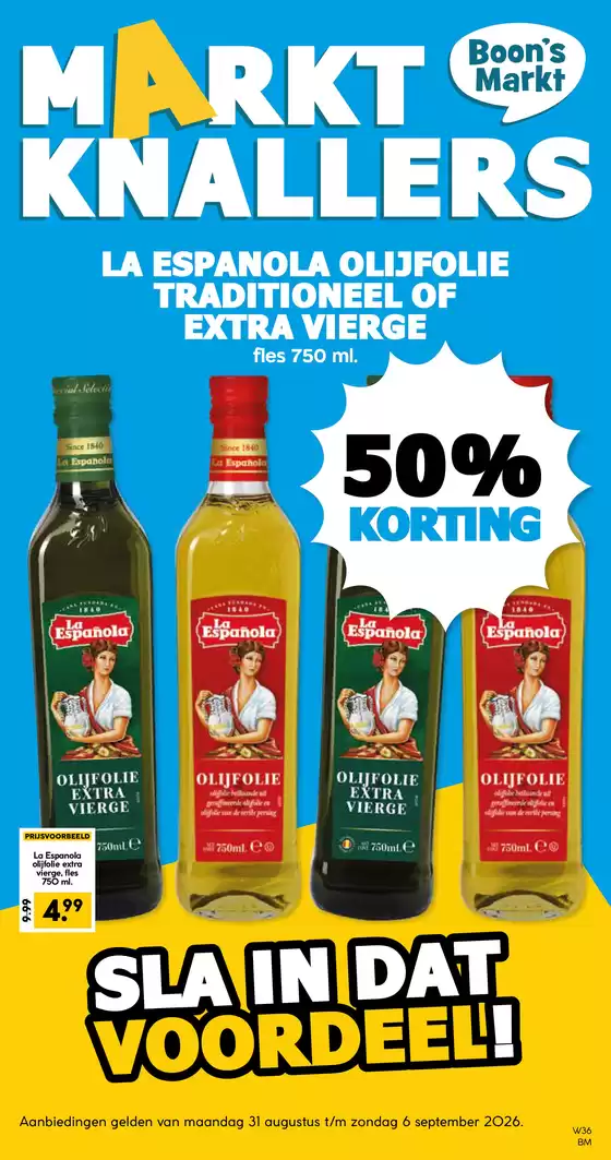 Boon's Markt folder | Aantrekkelijke speciale aanbiedingen voor iedereen | 2026-08-31T00:00:00.000Z - 2026-09-06T00:00:00.000Z