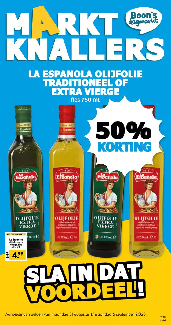 Boon's Markt folder | Ontdek aantrekkelijke aanbiedingen | 2026-08-31T00:00:00.000Z - 2026-09-06T00:00:00.000Z