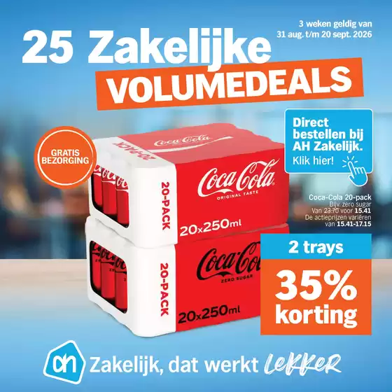 Albert Heijn folder | Geweldige kortingen op geselecteerde producten | 2026-08-31T00:00:00.000Z - 2026-09-20T00:00:00.000Z