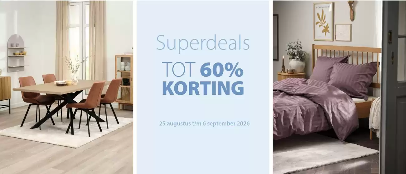 Catalogus van JYSK in Giethmen | JYSK folder | 2026-08-25T00:00:00.000Z - 2026-09-06T00:00:00.000Z