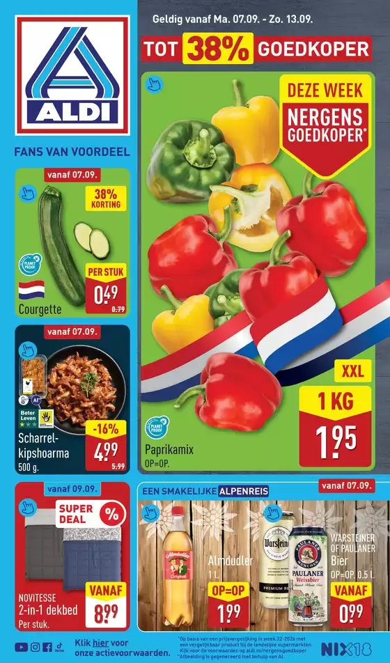 Catalogus van Aldi | Actuele deals en aanbiedingen | 2026-09-07T00:00:00.000Z - 2026-09-13T00:00:00.000Z