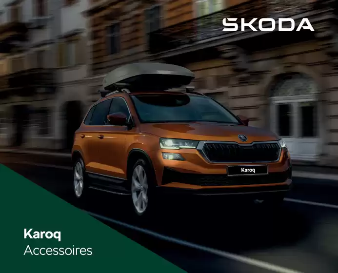 Catalogus van Škoda in Menaam | Karoq Accessoires brochure | 2026-09-02T00:00:00.000Z - 2026-09-16T00:00:00.000Z