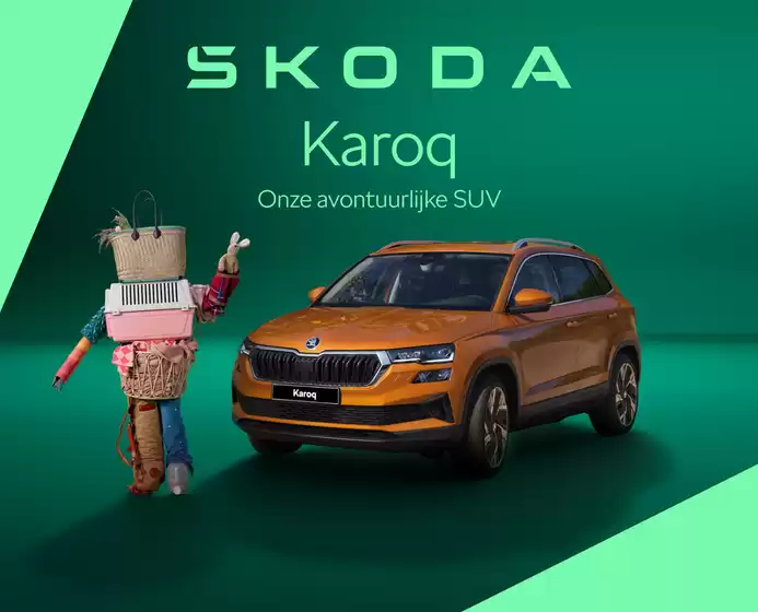 Catalogus van Škoda in Menaam | Karoq Brochure | 2026-09-02T00:00:00.000Z - 2026-09-16T00:00:00.000Z