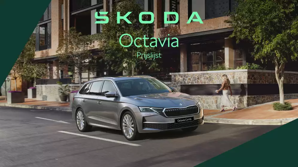 Catalogus van Škoda in Menaam | Octavia Combi Prijslijst per 28 mei 2026 | 2026-09-02T00:00:00.000Z - 2026-09-16T00:00:00.000Z