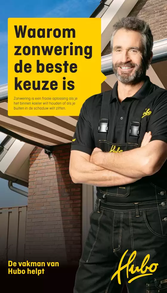 Catalogus van Hubo in Haarlemmerliede | Special zonwering | 2026-09-03T00:00:00.000Z - 2026-09-17T00:00:00.000Z