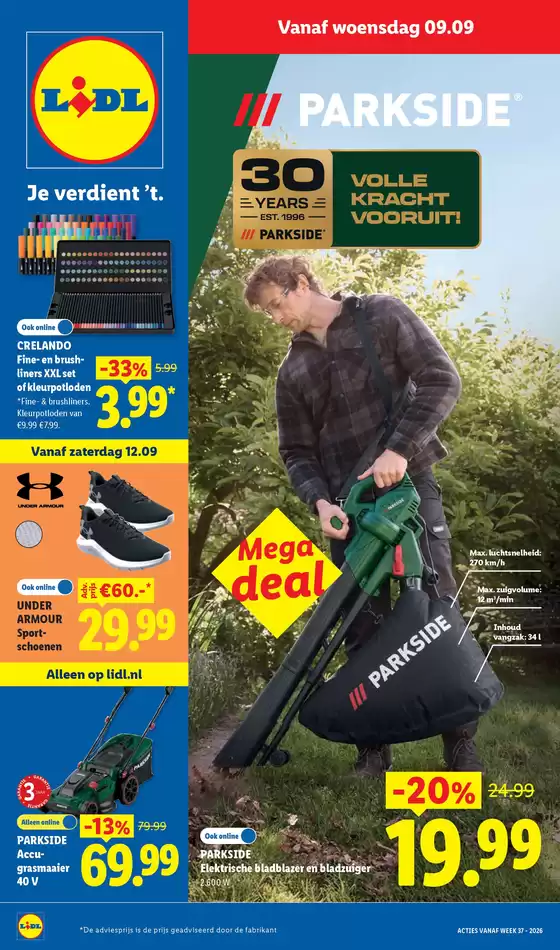 Catalogus van Lidl in Biezenmortel | Verrassend veel non-food | 2026-09-09T00:00:00.000Z - 2026-09-15T00:00:00.000Z