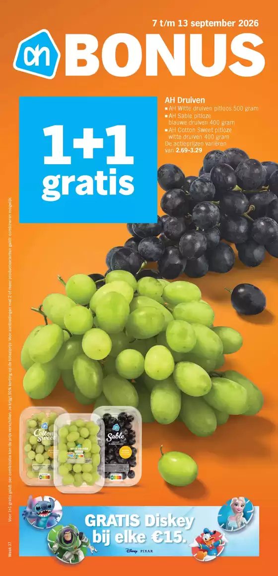 Albert Heijn folder | Speciale aanbiedingen voor u | 2026-09-07T00:00:00.000Z - 2026-09-13T00:00:00.000Z