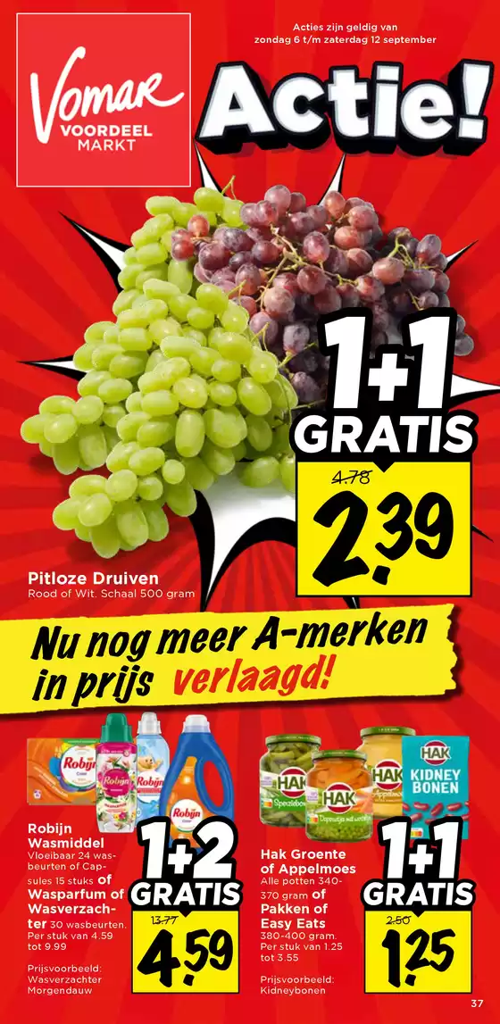 Catalogus van Vomar in Bruntinge | Folder van volgende week | 2026-09-06T00:00:00.000Z - 2026-09-12T00:00:00.000Z