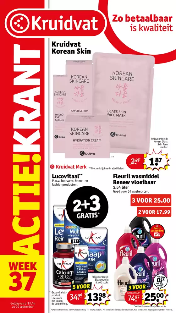 Catalogus van Kruidvat | Kruidvat folder | 2026-09-07T00:00:00.000Z - 2026-09-20T00:00:00.000Z