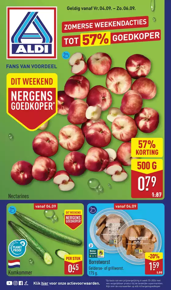 Catalogus van Aldi | Actuele speciale acties | 2026-09-04T00:00:00.000Z - 2026-09-06T00:00:00.000Z