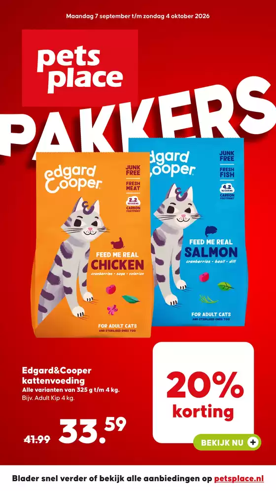 Catalogus van Pets Place | Pets Place folder | 2026-09-07T00:00:00.000Z - 2026-10-04T00:00:00.000Z