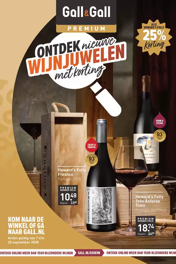 Catalogus van Gall & Gall | Exclusieve deals en koopjes | 2026-09-07T00:00:00.000Z - 2026-09-20T00:00:00.000Z