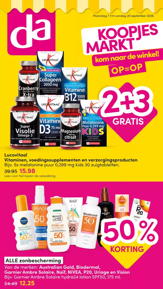 Catalogus van DA in Hempens | DA folder | 2026-09-07T00:00:00.000Z - 2026-09-20T00:00:00.000Z