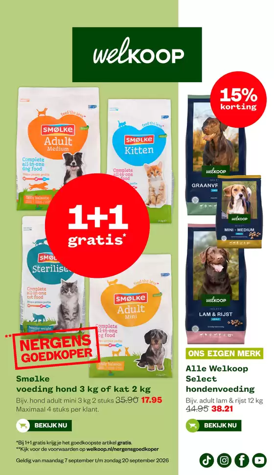 Catalogus van Welkoop | Actuele koopjes en aanbiedingen | 2026-09-07T00:00:00.000Z - 2026-09-20T00:00:00.000Z