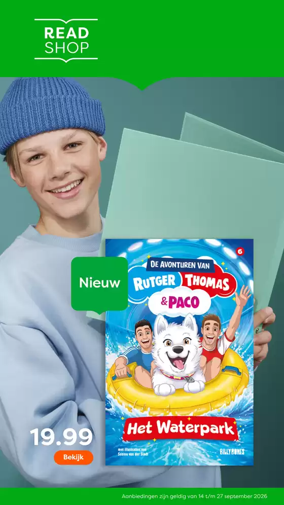The Read Shop folder in Delft | Volop leesplezier voor jou | 2026-09-14T00:00:00.000Z - 2026-09-27T00:00:00.000Z