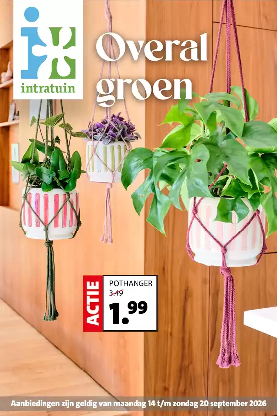 Catalogus van Intratuin in Prinsenbeek | Aantrekkelijke speciale aanbiedingen voor iedereen | 2026-09-14T00:00:00.000Z - 2026-09-20T00:00:00.000Z