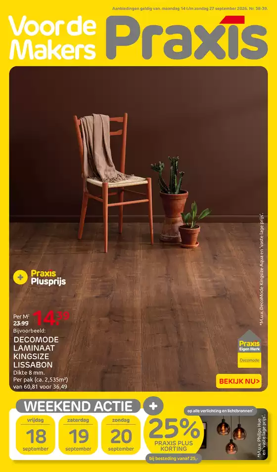 Catalogus van Praxis in Hitzum | Folder Praxis | 2026-09-14T00:00:00.000Z - 2026-09-27T00:00:00.000Z
