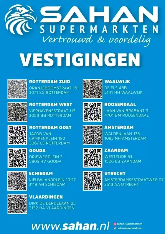 Sahan Supermarkten folder in Zeeland | Sahan Vestigingen Hoge Kwaliteit A4 1 | 2026-09-15T00:00:00.000Z - 2026-09-29T00:00:00.000Z