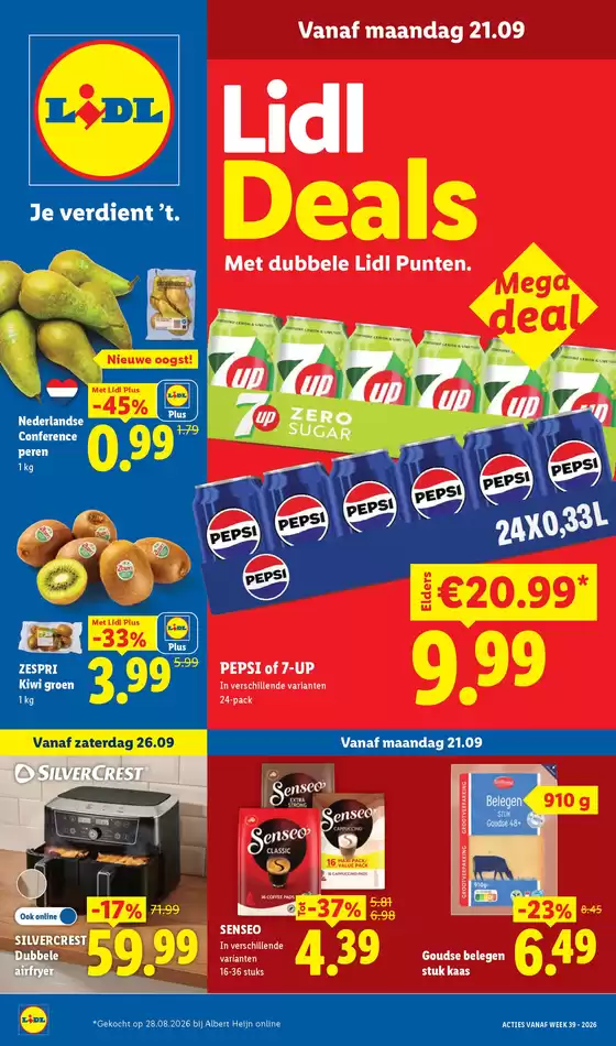 Catalogus van Lidl in Noordwijk | 2109 - 2709 | 2026-09-21T00:00:00.000Z - 2026-09-27T00:00:00.000Z