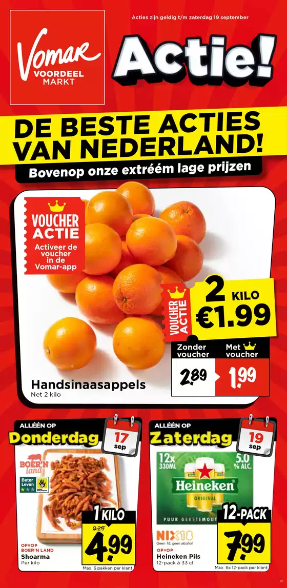 Vomar folder in Monster | De beste aanbiedingen van Nederland | 2026-09-17T00:00:00.000Z - 2026-09-19T00:00:00.000Z