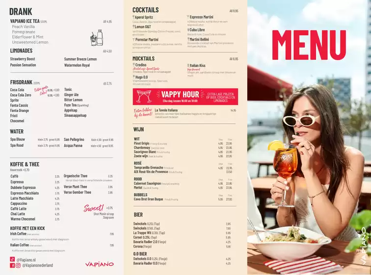 Catalogus van Vapiano in Hoogezand | Vapiano Verkoop | 2026-09-18T00:00:00.000Z - 2026-09-30T00:00:00.000Z