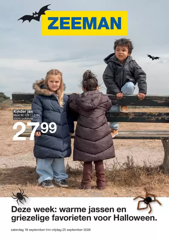 Catalogus van Zeeman | Topdeals en kortingen | 2026-09-19T00:00:00.000Z - 2026-09-25T00:00:00.000Z