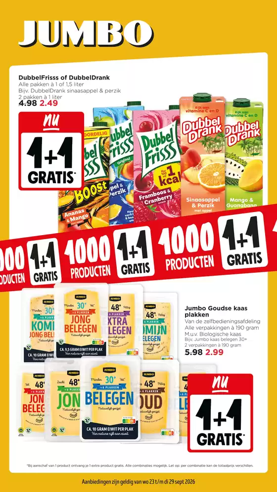 Catalogus van Jumbo in Veenendaal | Jumbo actiefolder pzxa 39 | 2026-09-23T00:00:00.000Z - 2026-09-29T00:00:00.000Z