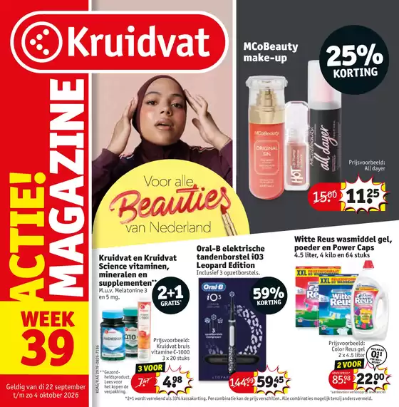 Kruidvat folder in | Kruidvat folder | 2026-09-21T00:00:00.000Z - 2026-10-04T00:00:00.000Z