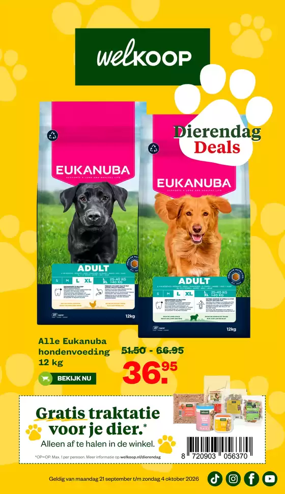 Welkoop folder in Serooskerke | Ontdek aantrekkelijke aanbiedingen | 2026-09-21T00:00:00.000Z - 2026-10-04T00:00:00.000Z