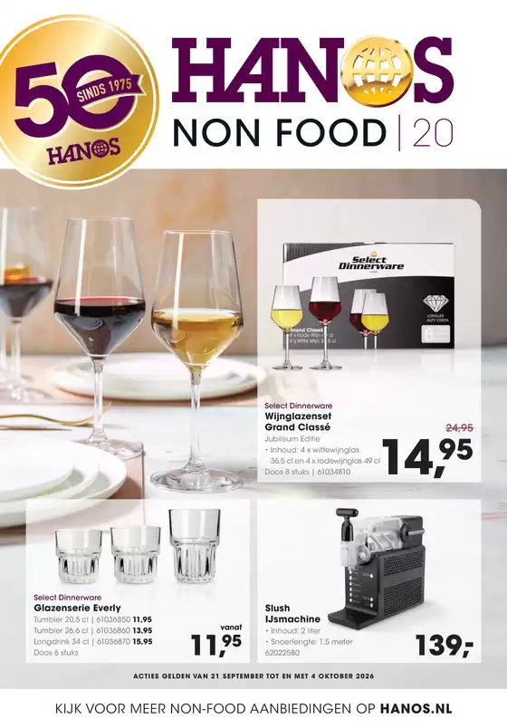 Catalogus van HANOS in Nijkerk | HANOS Courant 20 Non-food | 2026-09-21T00:00:00.000Z - 2026-10-04T00:00:00.000Z