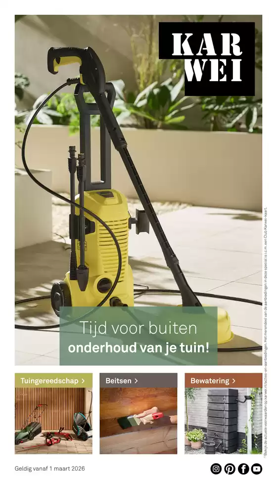 Karwei folder | Tijd voor onderhoud van je tuin | 2026-09-21T00:00:00.000Z - 2026-10-05T00:00:00.000Z