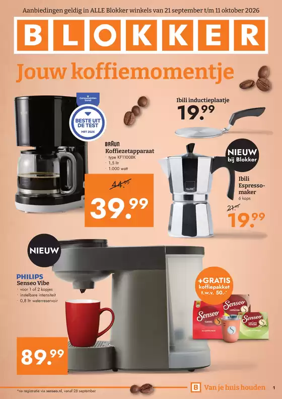 Catalogus van Blokker | Blokker - Blokker week 39 2026 | 2026-09-21T00:00:00.000Z - 2026-10-11T00:00:00.000Z