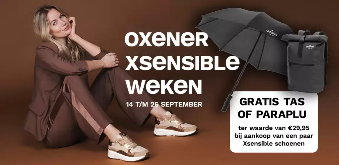 Oxener Schoenen folder in Zwijndrecht | Oxener Xsensible Weken | 2026-09-23T00:00:00.000Z - 2026-09-26T00:00:00.000Z