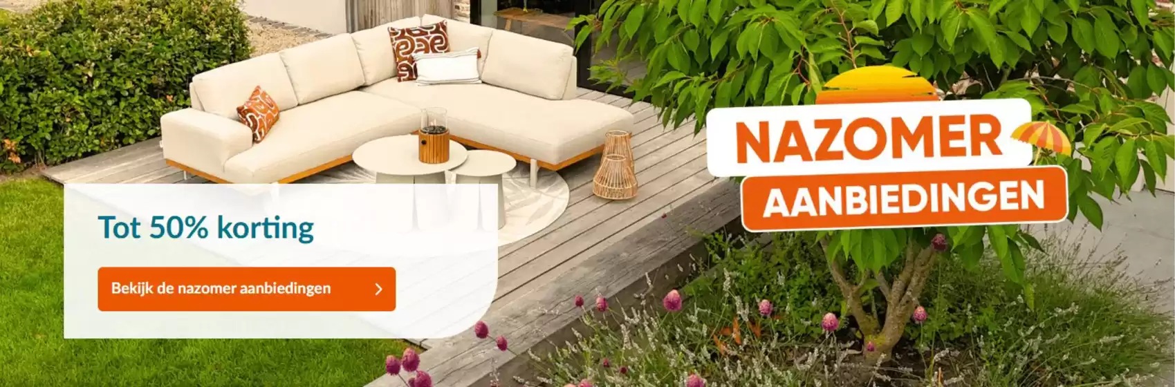 Catalogus van Van der Garde tuinmeubelen | Nazomer Aanbiedingen | 2026-09-23T00:00:00.000Z - 2026-10-07T00:00:00.000Z