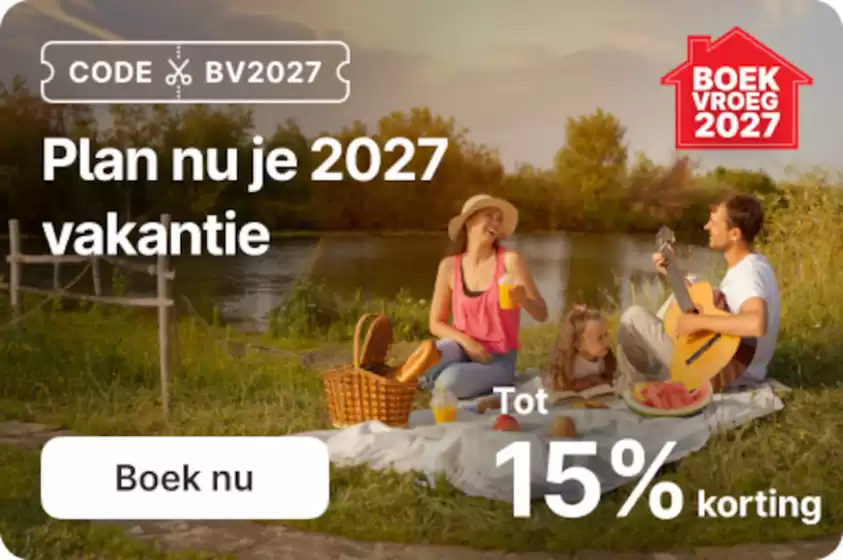 Belvilla folder in Weesp | Belvilla Promo | 2026-09-28T00:00:00.000Z - 2026-10-12T00:00:00.000Z