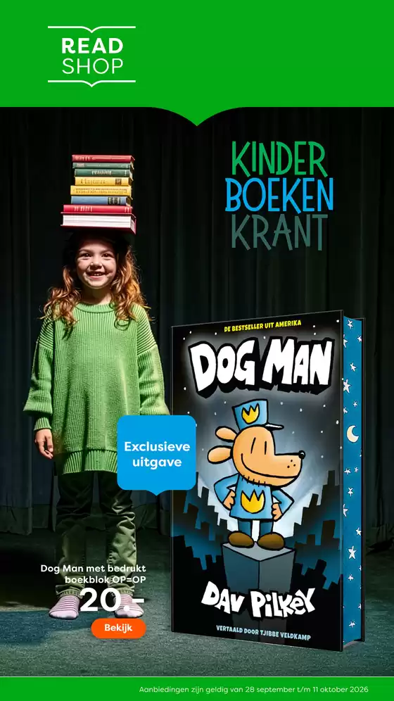 Catalogus van The Read Shop in Laren (Gelderland) | Laat je inspireren door de mooiste verhalen | 2026-09-28T00:00:00.000Z - 2026-10-11T00:00:00.000Z