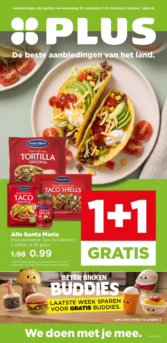 Catalogus van Plus | Grote selectie aanbiedingen | 2026-09-30T00:00:00.000Z - 2026-10-06T00:00:00.000Z