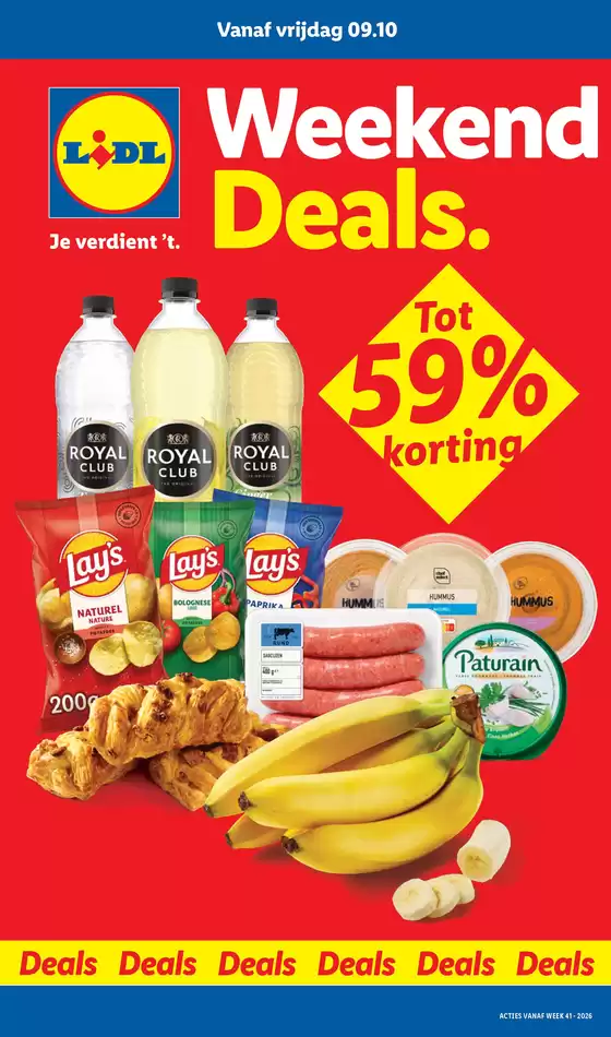 Lidl folder in Hoofddorp | Weekenddeals | 2026-10-05T00:00:00.000Z - 2026-10-11T00:00:00.000Z