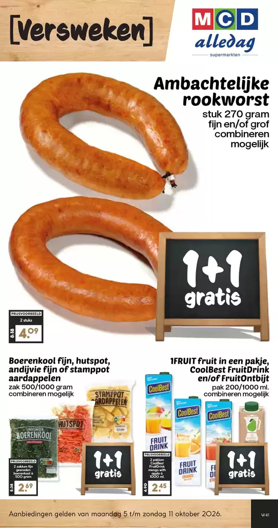 Catalogus van MCD Supermarkt | Topdeals voor alle klanten | 2026-10-05T00:00:00.000Z - 2026-10-11T00:00:00.000Z