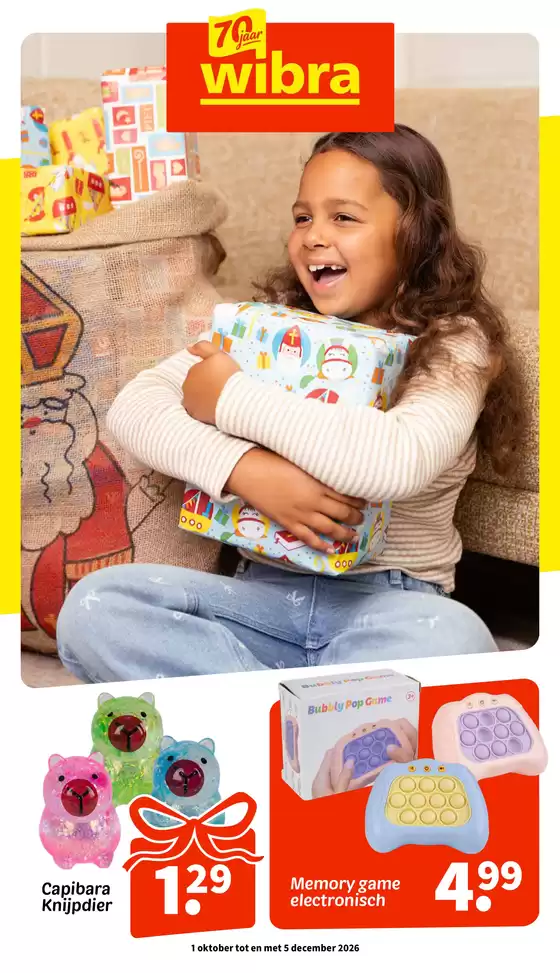 Catalogus van Wibra in Stiens | Wibra 2640 sintmagazine nl | 2026-10-05T00:00:00.000Z - 2026-10-18T00:00:00.000Z
