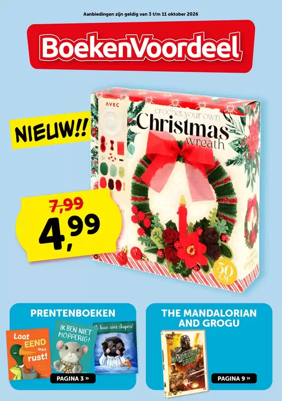 Boekenvoordeel folder in Twello | Onze beste deals voor u | 2026-10-03T00:00:00.000Z - 2026-10-11T00:00:00.000Z