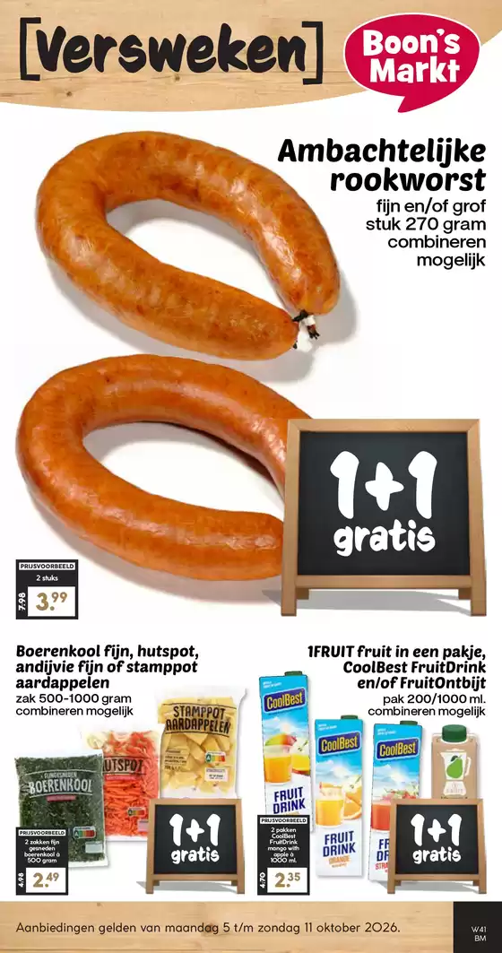 Catalogus van Boon's Markt in Haaren | Nieuwe aanbiedingen om te ontdekken | 2026-10-05T00:00:00.000Z - 2026-10-11T00:00:00.000Z