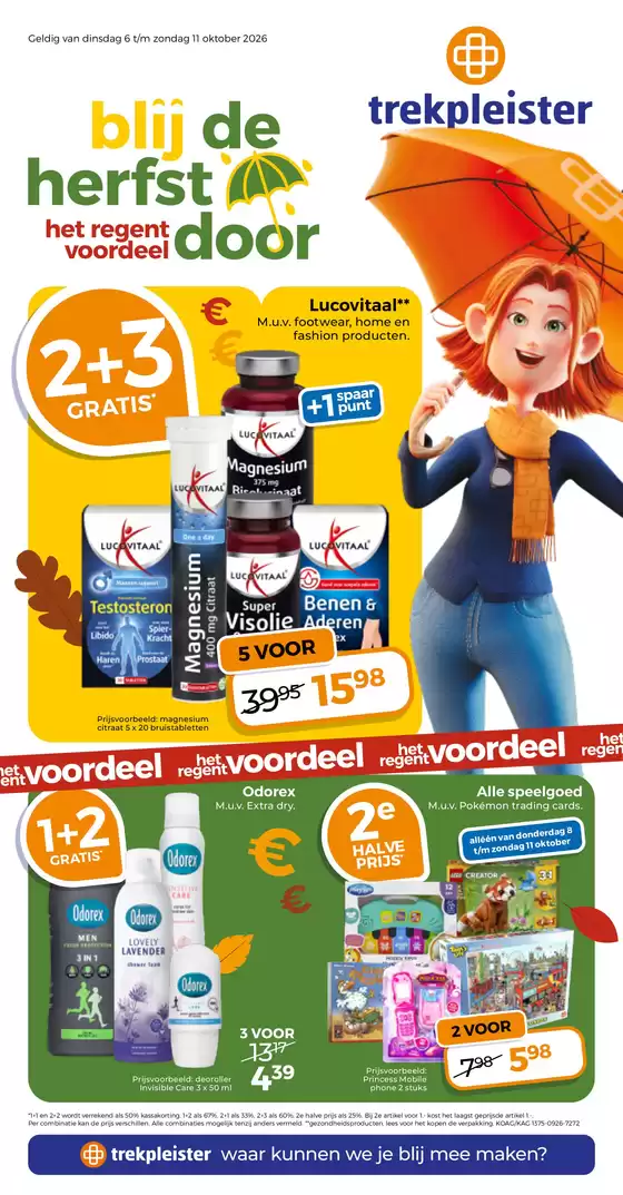 Catalogus van Trekpleister in Haps | Bespaar nu met onze deals | 2026-10-06T00:00:00.000Z - 2026-10-11T00:00:00.000Z