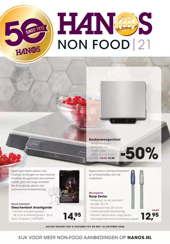 Catalogus van HANOS in Lichtenvoorde | HANOS Courant 21 Non-food | 2026-10-05T00:00:00.000Z - 2026-10-18T00:00:00.000Z
