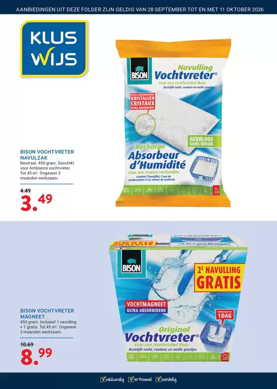 Catalogus van Kluswijs | Actuele deals en aanbiedingen | 2026-09-28T00:00:00.000Z - 2026-10-11T00:00:00.000Z