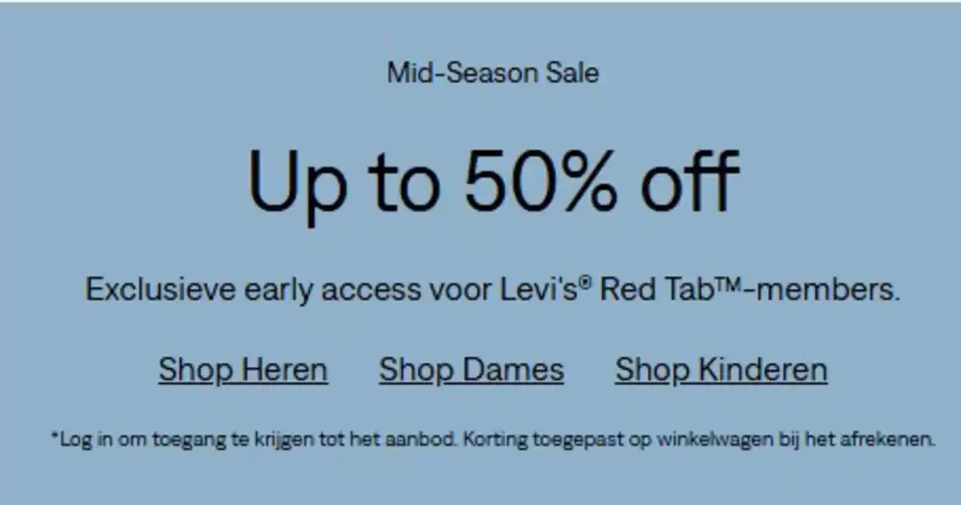 Catalogus van Levi's | Levi's Promo | 2026-10-06T00:00:00.000Z - 2026-10-20T00:00:00.000Z