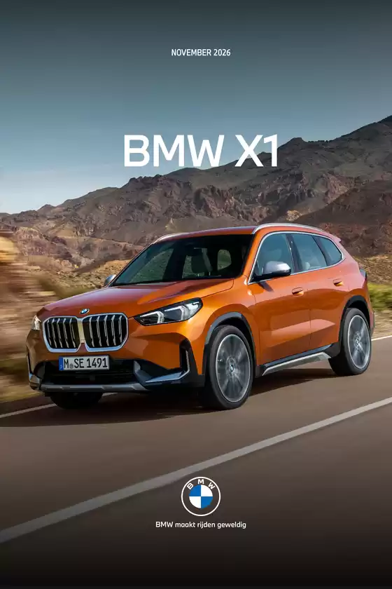Catalogus van BMW | X BMW X1 U11 11 2026 | 2026-01-01T00:00:00.000Z - 2026-12-31T00:00:00.000Z
