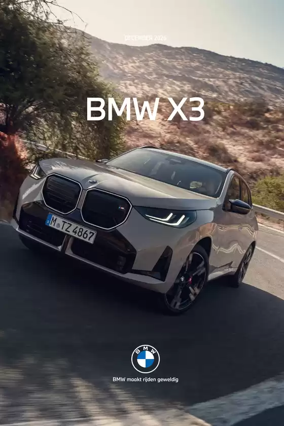 Catalogus van BMW | X BMW X3 G45 12 2026 | 2026-01-01T00:00:00.000Z - 2026-12-31T00:00:00.000Z