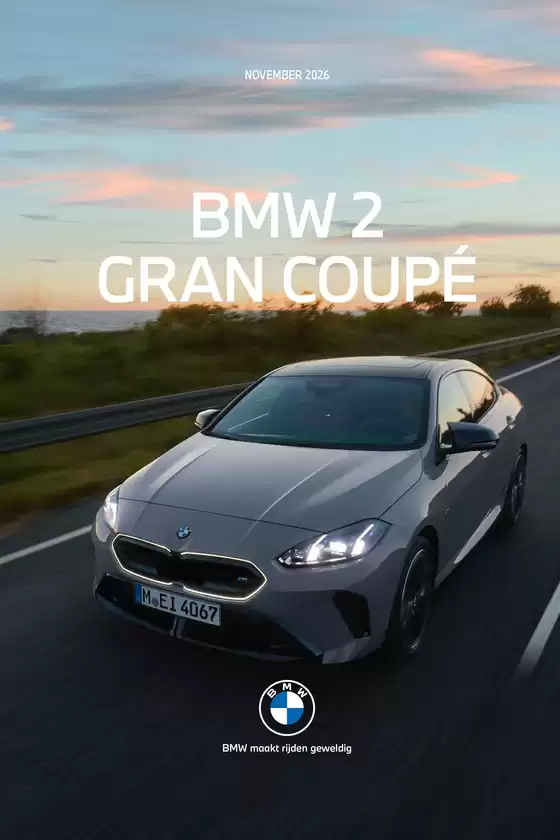 Catalogus van BMW | 2 BMW 2 Serie Gran CoupE2949CE28C90 F74 11 2026 | 2026-01-01T00:00:00.000Z - 2026-12-31T00:00:00.000Z