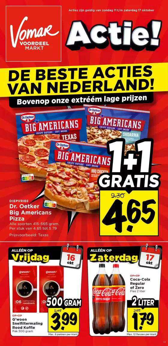 Catalogus van Vomar | Folder van volgende week | 2026-10-11T00:00:00.000Z - 2026-10-17T00:00:00.000Z